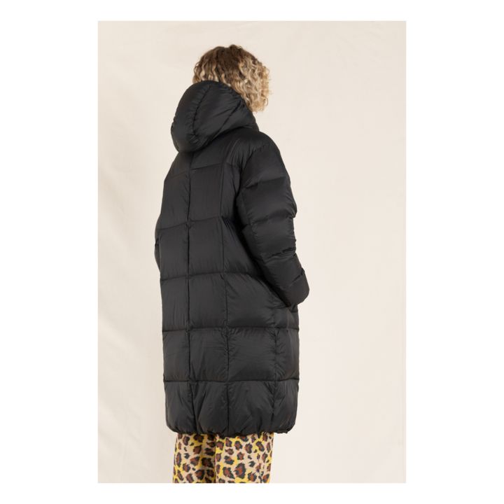Lange Daunenjacke Snowlong | Schwarz- Produktbild Nr. 6