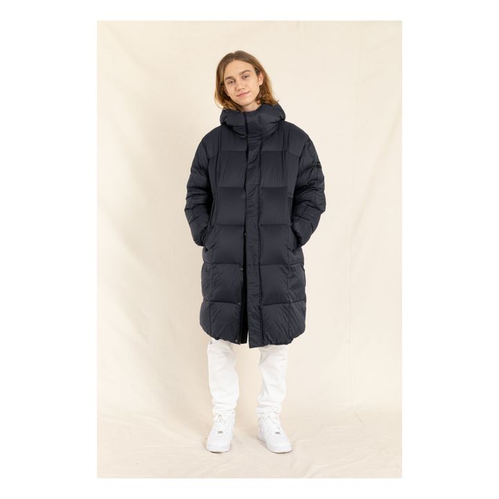 Lange Daunenjacke Snowlong | Schwarz- Produktbild Nr. 7