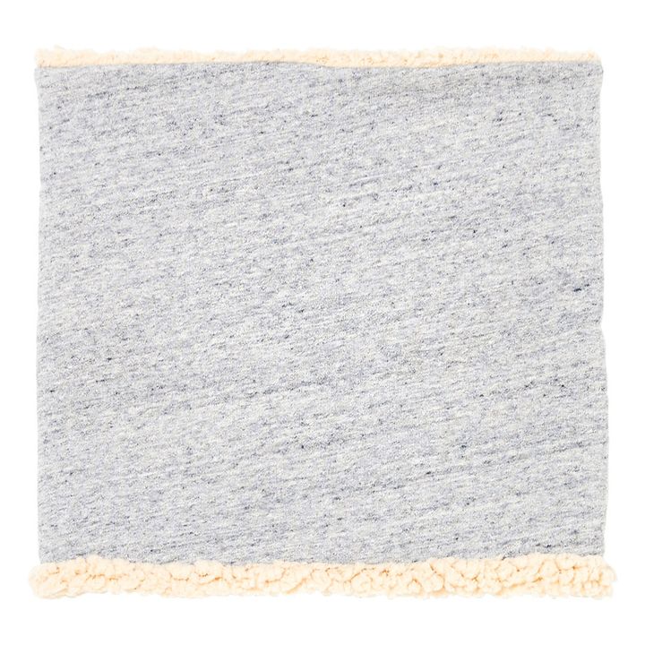 Echarpe Tube Fourrée Turtle | Gris clair- Image produit n°0