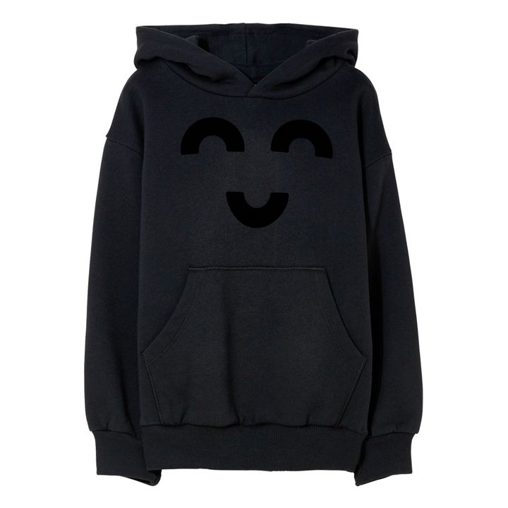 Hoodie Macaroni Horst Noir- Image produit n°0