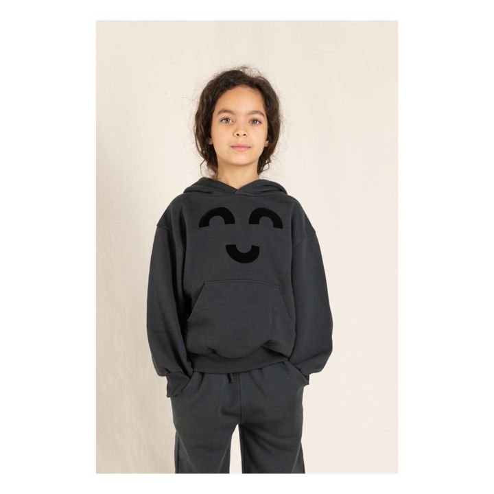 Hoodie Macaroni Horst Noir- Image produit n°1