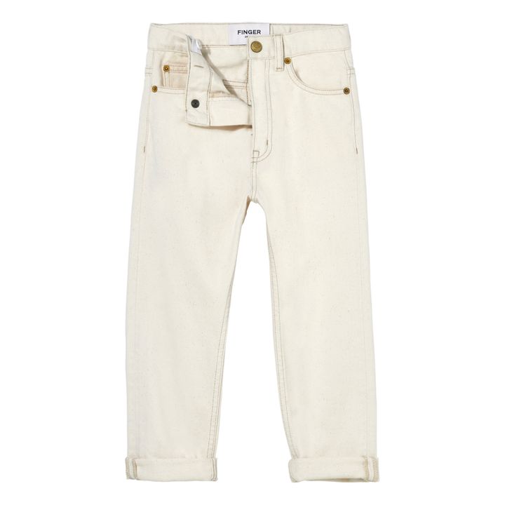 Jeans, modello: Tapered Ollibis | Ecru- Immagine del prodotto n°7