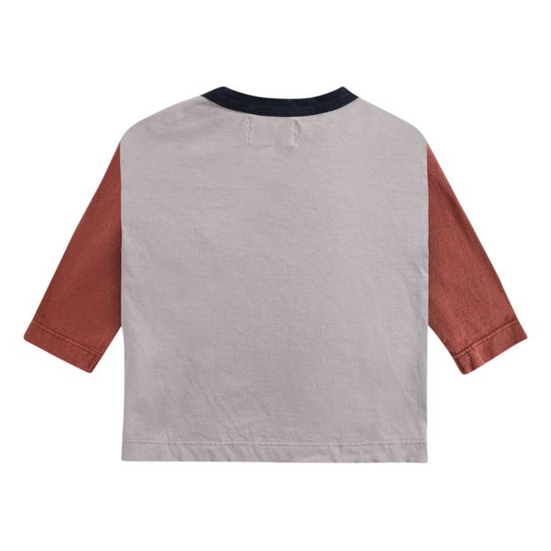 Camiseta de algodón orgánico Tricolor Bebé-product