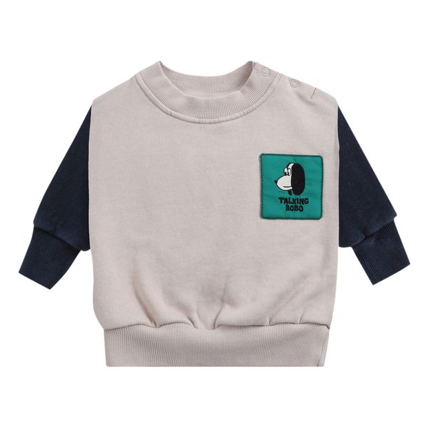 Sudadera de algodón orgánico Bicolor-product