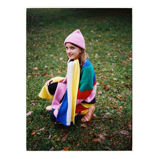 Colourblock Scarf - Women's Collection --product