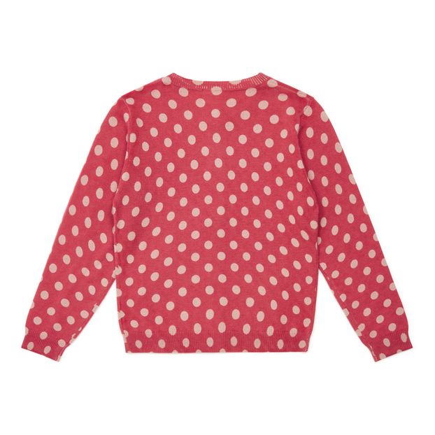 Cardigan Laine et Coton Pois-product