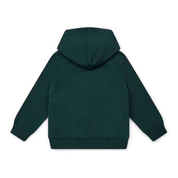 Felpa, con cappuccio, in cotone bio, modello: Mountain-product