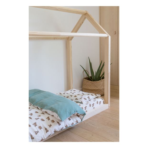 Parure de lit en mousseline de coton Jeanne-product