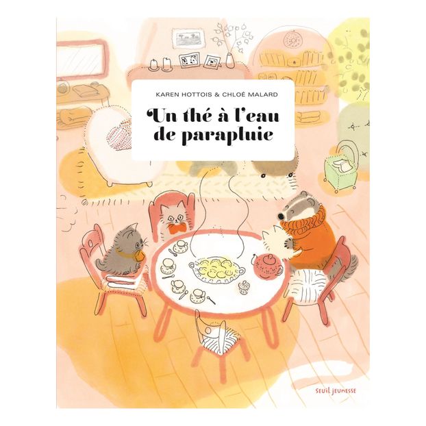 Álbum Un thé à l'eau de parapluie - Karen Hottois-product