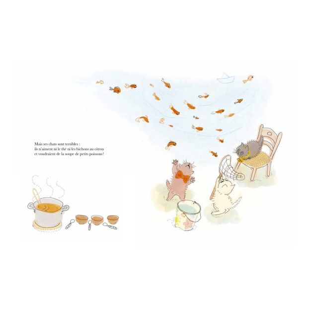Álbum Un thé à l'eau de parapluie - Karen Hottois-product