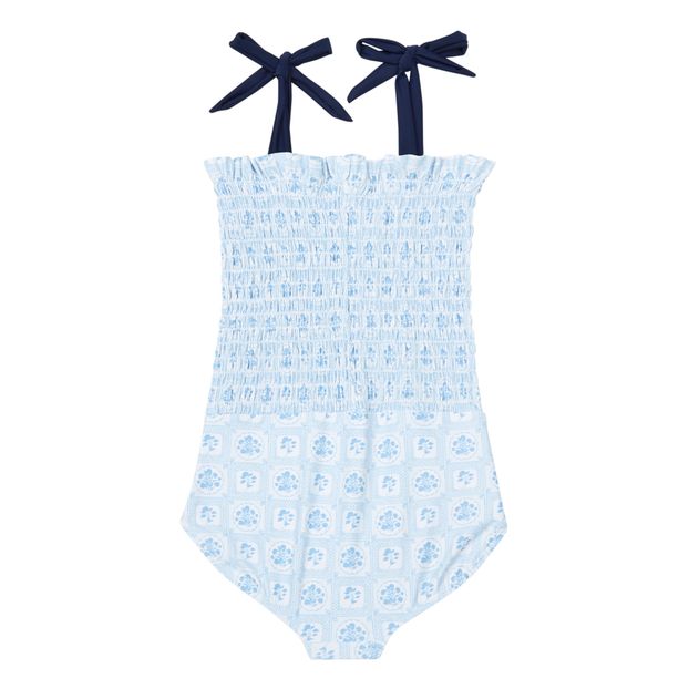Maillot de bain smocké floral -product