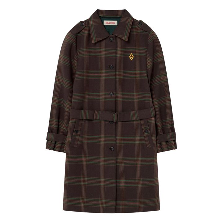 Cappotto, motivo: quadrati - Squares, modello: Mastiff Marrone- Immagine del prodotto n°0