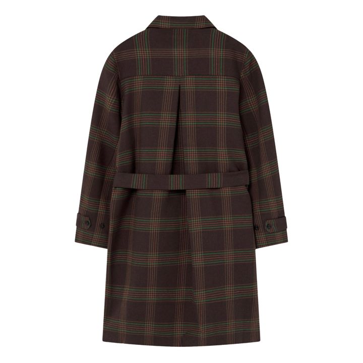 Cappotto, motivo: quadrati - Squares, modello: Mastiff Marrone- Immagine del prodotto n°3