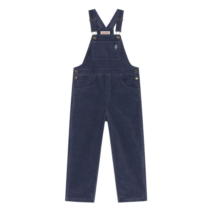 Peto de terciopelo Mule | Azul Marino- Imagen del producto n°0