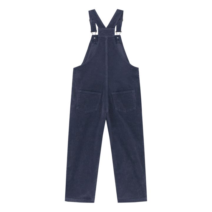 Peto de terciopelo Mule | Azul Marino- Imagen del producto n°3