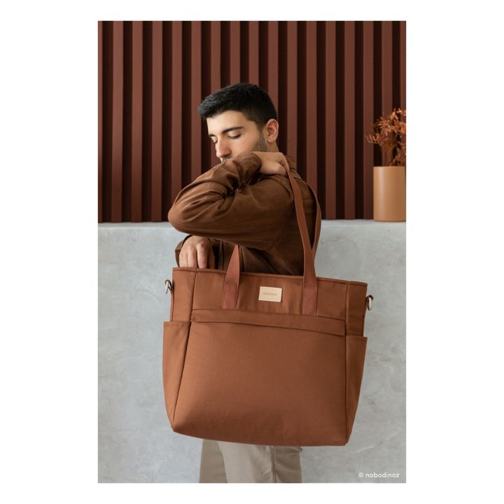 Bolso cambiador Baby on the go | Arcilla- Imagen del producto n°1