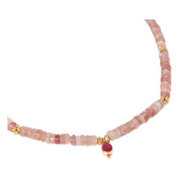 Rosa Quartz Necklace -product
