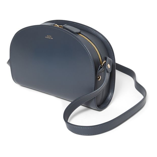 Half Moon Smooth Leather Bag -product