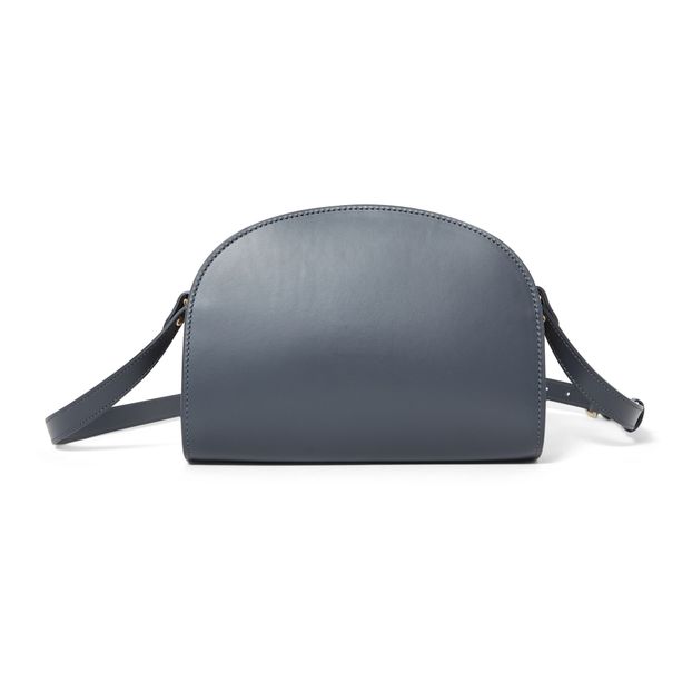 Half Moon Smooth Leather Bag -product