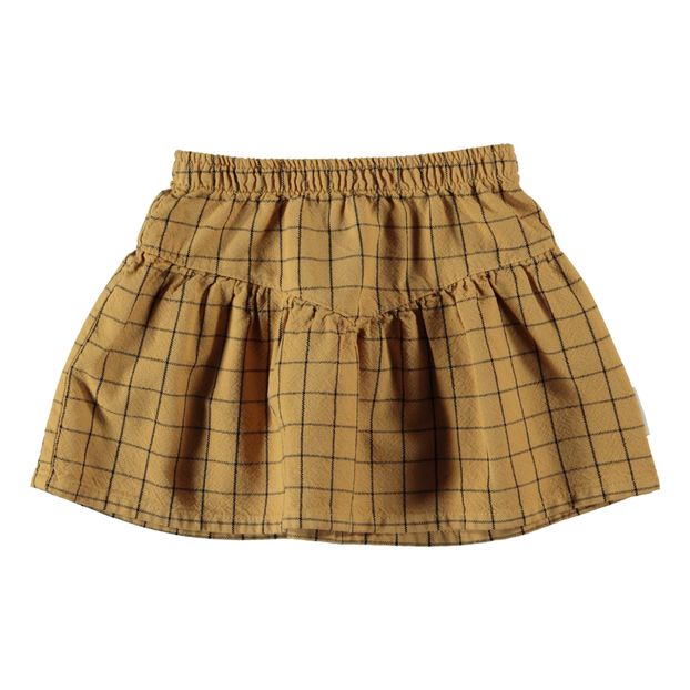 Checked Short Skirt-product