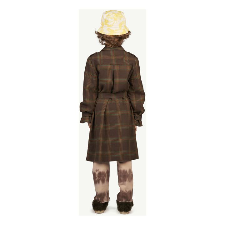 Cappotto, motivo: quadrati - Squares, modello: Mastiff Marrone- Immagine del prodotto n°2
