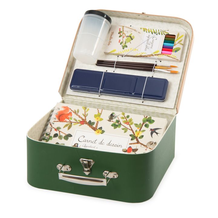 Valise aquarelliste Le Jardin du Moulin- Image produit n°1