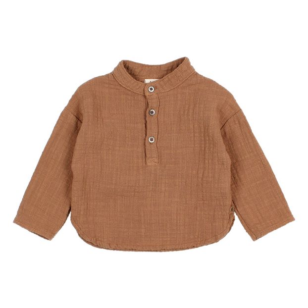 Organic Cotton Muslin Kurta Shirt-product