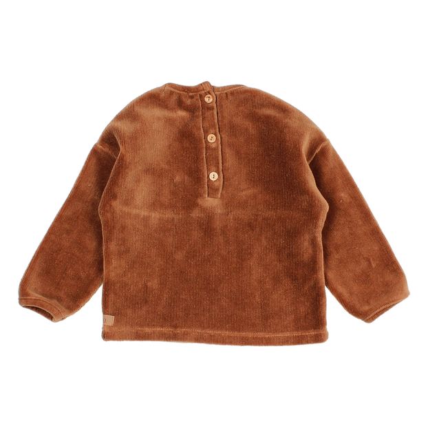 Organic Cotton Velvet Pocket Sweatshirt-product