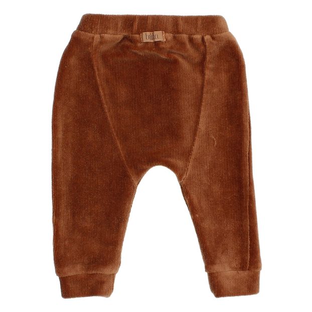 Pantalón sarouel de terciopelo de algodón orgánico-product