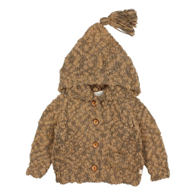 Knitted Hood Cardigan-product