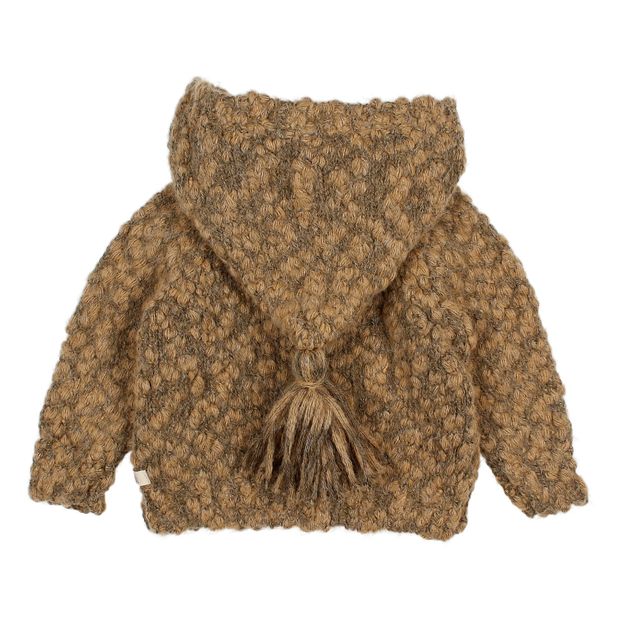 Knitted Hood Cardigan-product