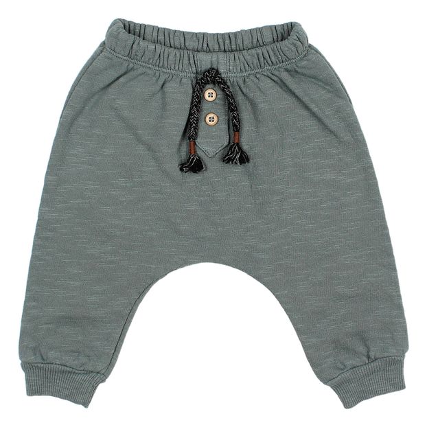 Pantalón sarouel de muletón orgánico-product