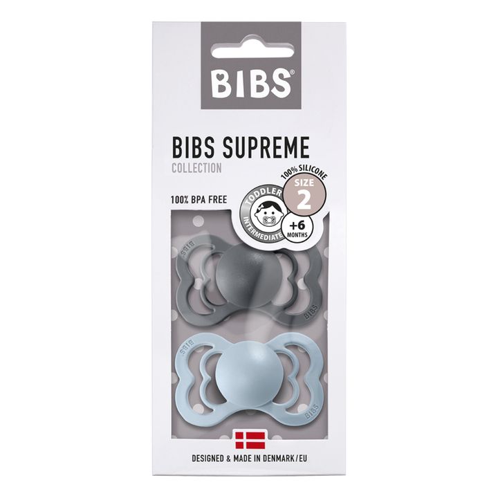 Silicone Dummies - Set of 2 | Light blue- Product image n°7