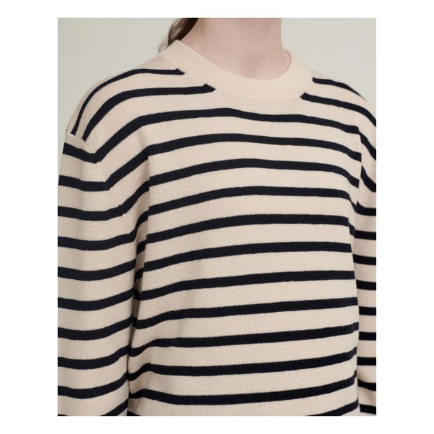 T-shirt Rayé Laine Extra Fine -Collection Femme--product