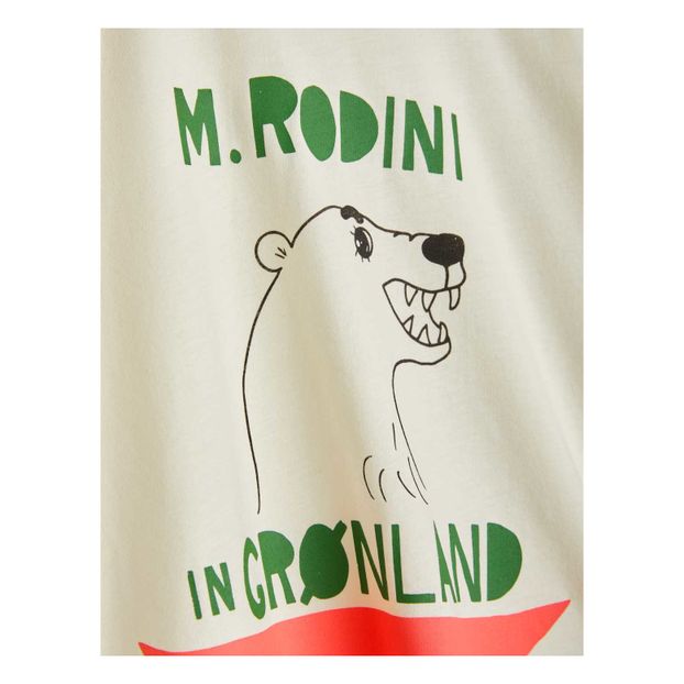 Camiseta de algodón orgánico Oso polar-product