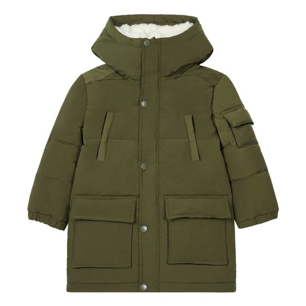 Sherpa-lined Down Jacket -product