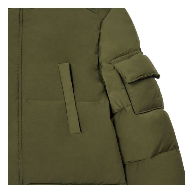 Sherpa-lined Down Jacket -product