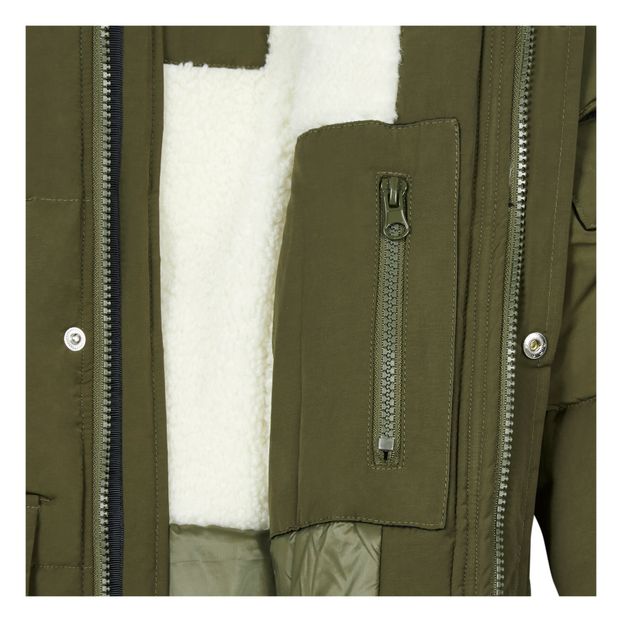 Sherpa-lined Down Jacket -product