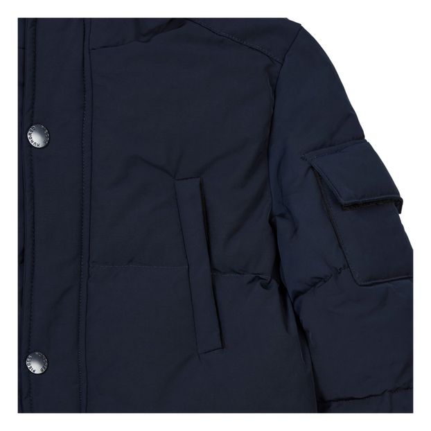 Sherpa-lined Down Jacket -product