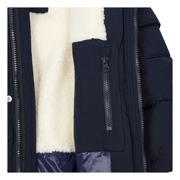 Sherpa-lined Down Jacket -product
