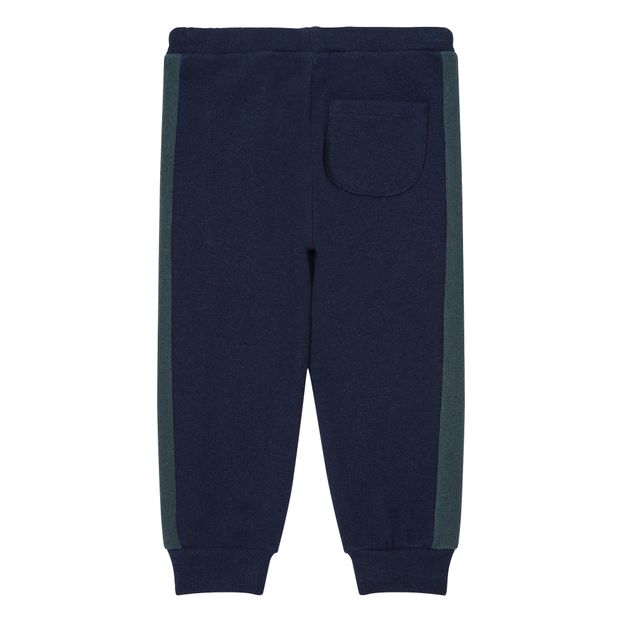 Pantalón de punto bicolor-product
