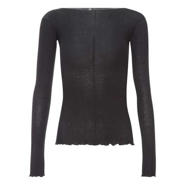 T-Shirt Manches Longues Pama Côtelé Coton Bio-product