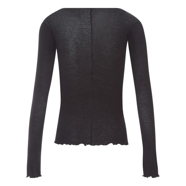 T-Shirt Manches Longues Pama Côtelé Coton Bio-product