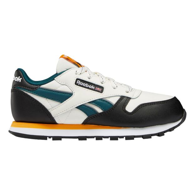 Two-tone Classic Lace Up Leather Sneakers-product