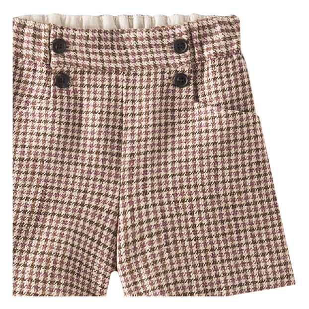 Pantalón corto de cuadros Diplôme-product