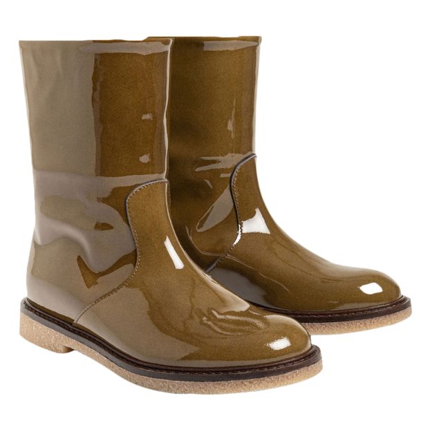 Lederstiefel Lack Wild-product