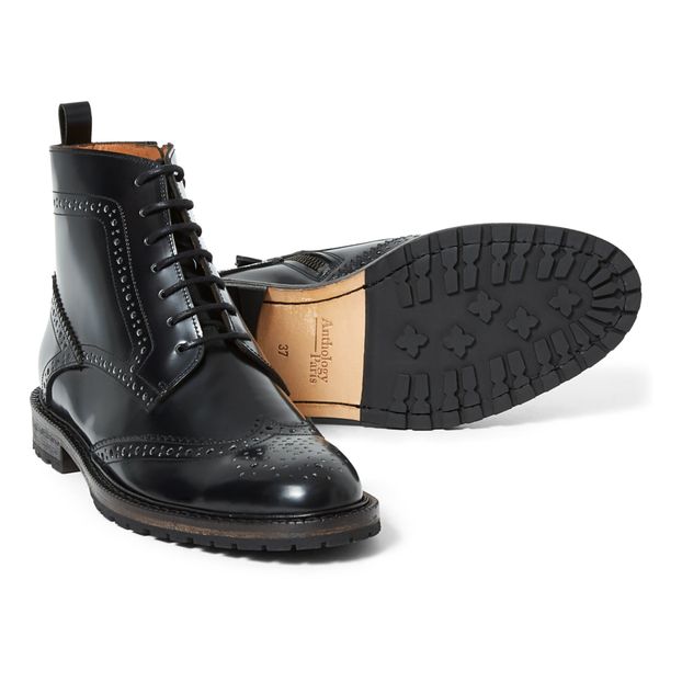 7476 Leather Boots-product