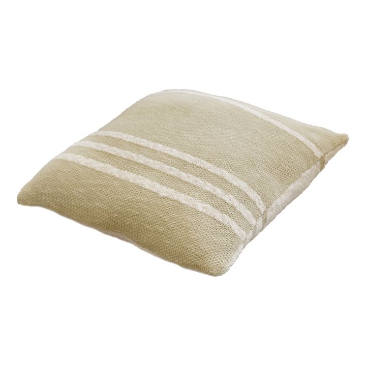Coussin Duetto | Vert olive- Image produit n°0
