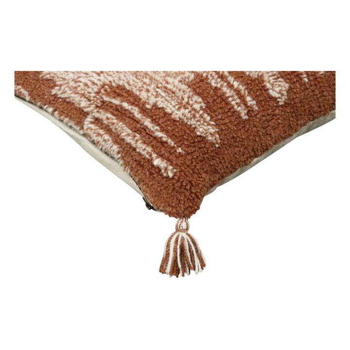 Coussin carré Zagros Smallable x Lorena Canals | Terracotta- Image produit n°3