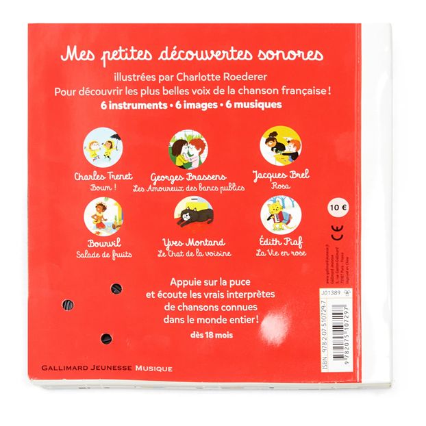 ‘Je découvre La chanson française’ Book – Charlotte Roederer-product